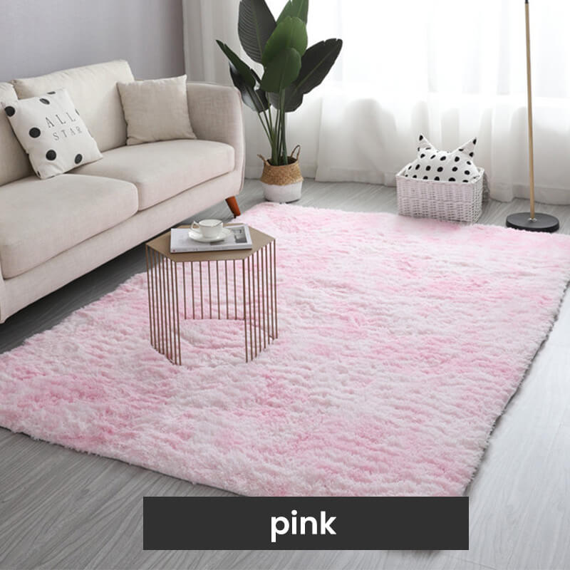 š„Hot Saleš„Gradient Color Plush Floor Mat