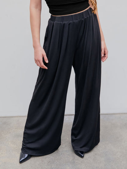 🎉Hot Promotion 50% OFF🛍️High Elastic Casual Stretchy Wide Leg Pants