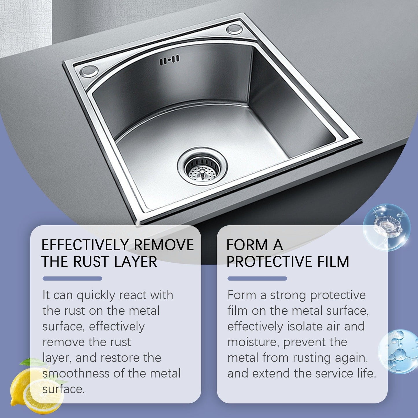 ⏳Time-Limited Special⏰Highly Concentrated Rust Remover for Steel & Iron – Deep-Acting, Effortless, and Metal-Safe