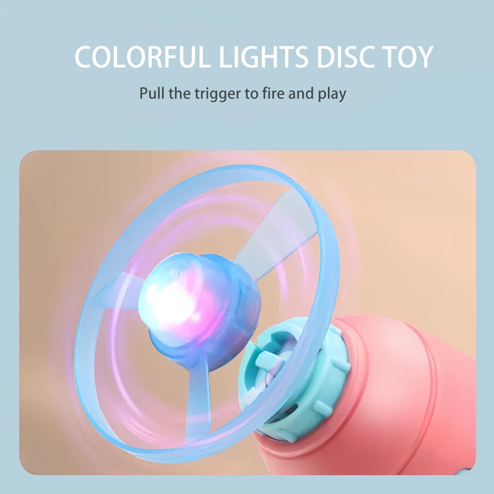 🔥7 piece set Interactive LED Flying Disc Launcher & Fetch Toy for Cats🐱