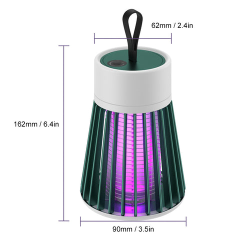 🎯🦟 Zap-X Portable Insect Killer — Indoor & Outdoor Bug Zapper, Fly & Mosquito Trap