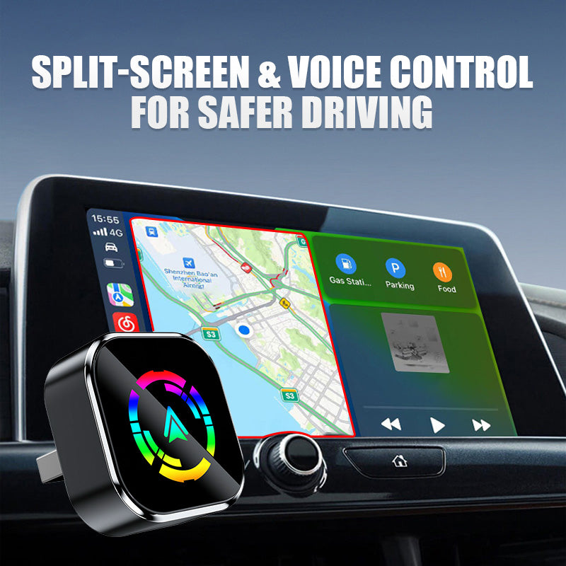📢📢LAST DAY SALE 50% OFF!🔥2-in-1 Wireless Adapter for iPhone & Android Auto