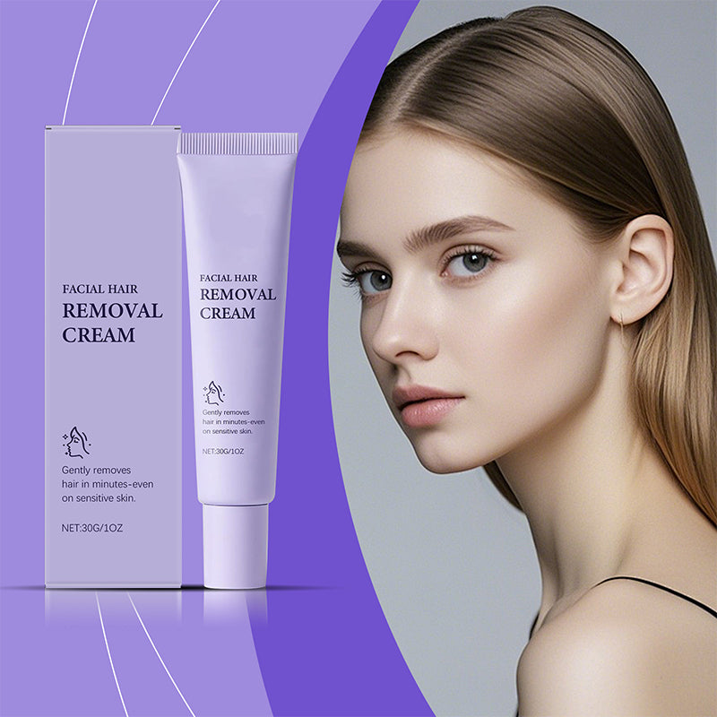 💗Last Day Special Price £9.99 ! 🔥Buy 2 Get 1 Free🔥Gentle and Painless Facial Hair Removal Cream