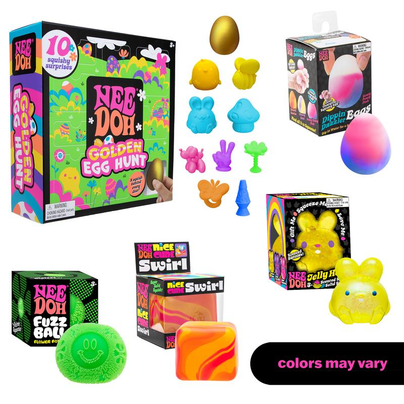 🎉Easter Style Squishy Toy Bundle - Easter Basket Stuffers - Ages 3+ Perfect Best Easter Gift for boys girls