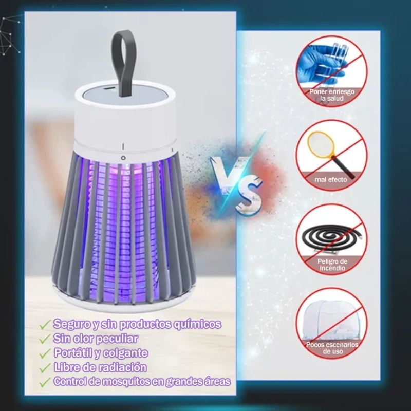 🎯🦟 Zap-X Portable Insect Killer — Indoor & Outdoor Bug Zapper, Fly & Mosquito Trap