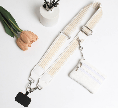 ❣️HOT SALE-49% OFF📱Crossbody Phone Strap with Zippered Pouch