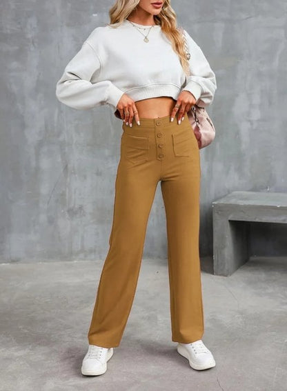 Big Sale 50%OFF⚡All-Rounder Trousers🔥Women's Casual High Stretch Waist Pants