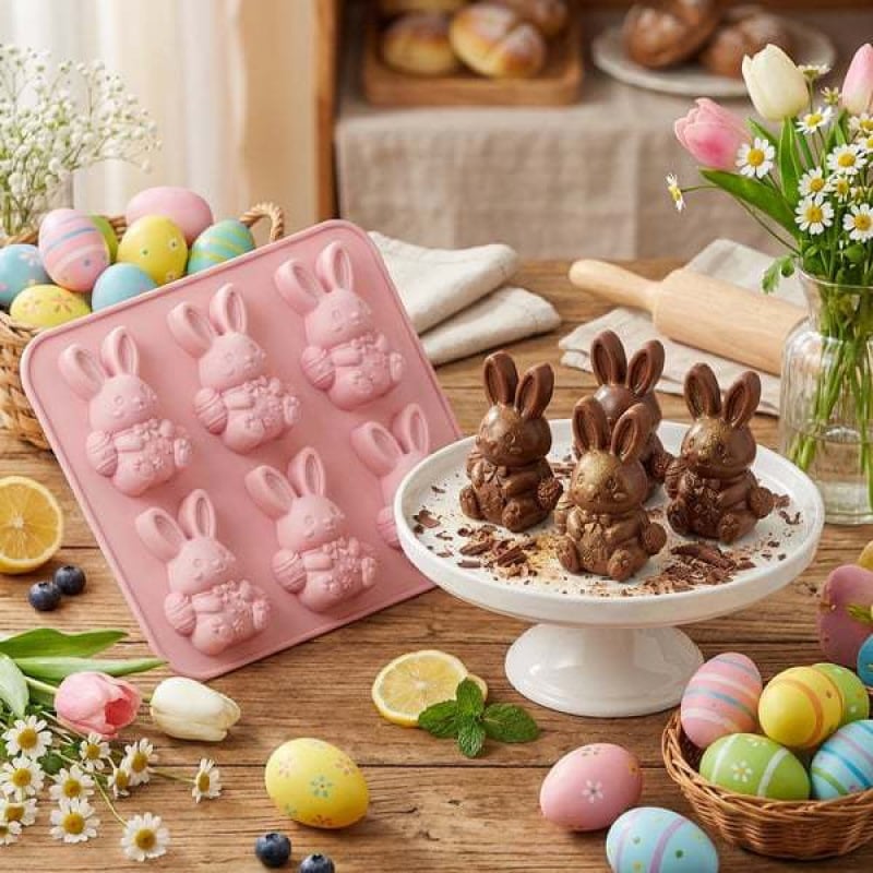 ⏳Last Day Special Price ￡7.99!!🐮 Mini Highland Cow Ice Cube Mold – Cute 3D Ice for Drinks, Parties & Gifts