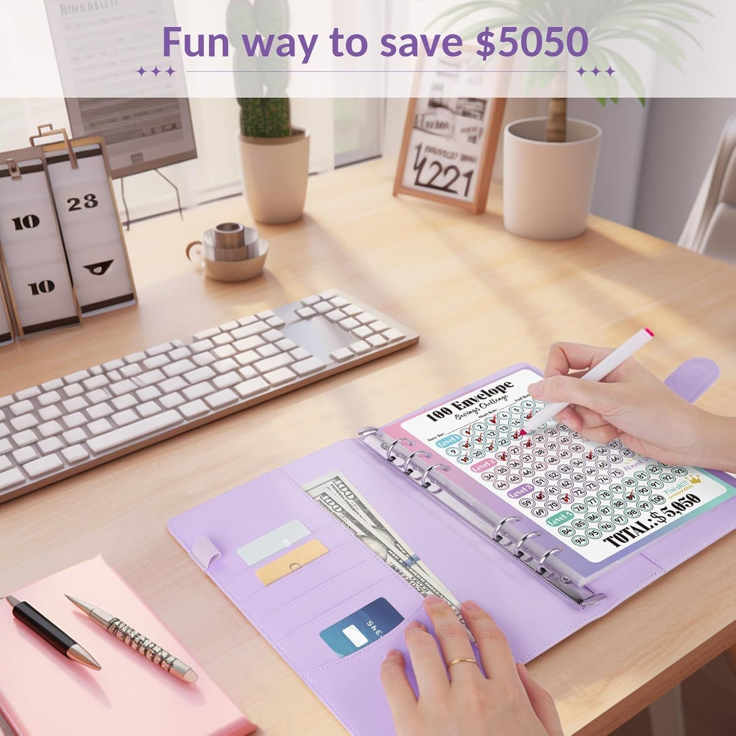 ⏳LAST DAY SALE 70% OFF✉️Savings Challenges Book with Envelopes💸