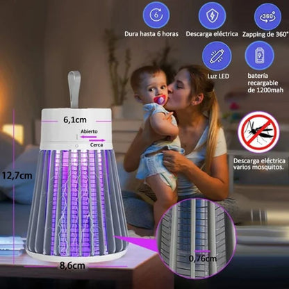 🎯🦟 Zap-X Portable Insect Killer — Indoor & Outdoor Bug Zapper, Fly & Mosquito Trap