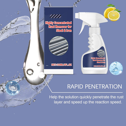 ⏳Time-Limited Special⏰Highly Concentrated Rust Remover for Steel & Iron – Deep-Acting, Effortless, and Metal-Safe