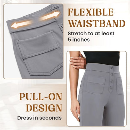 Big Sale 50%OFF⚡All-Rounder Trousers🔥Women's Casual High Stretch Waist Pants