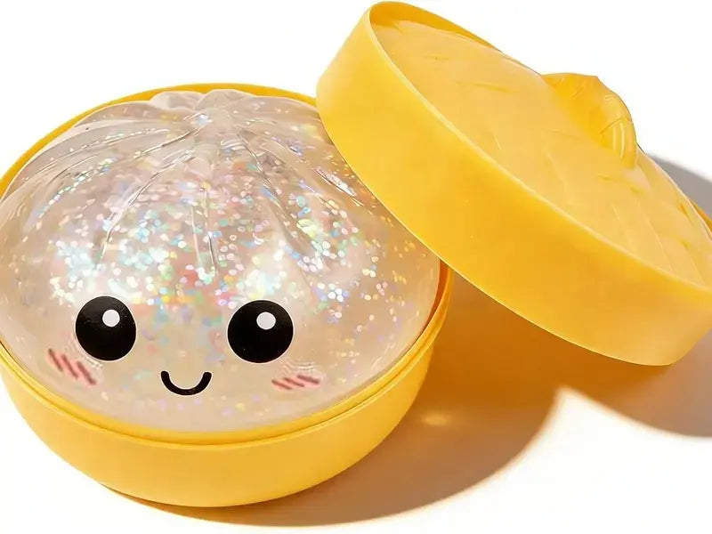 Ultra-Rare Rainbow Smiling Dumpling Squishy