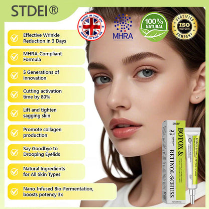 𝑶𝒇𝒇𝒊𝒄𝒊𝒂𝒍 𝑺𝒕𝒐𝒓𝒆👍| Regain youthful skin nown 💫STDEI® BOTOX & VITA A RETINOL SHOT Wrinkle Lift Tightening Cream