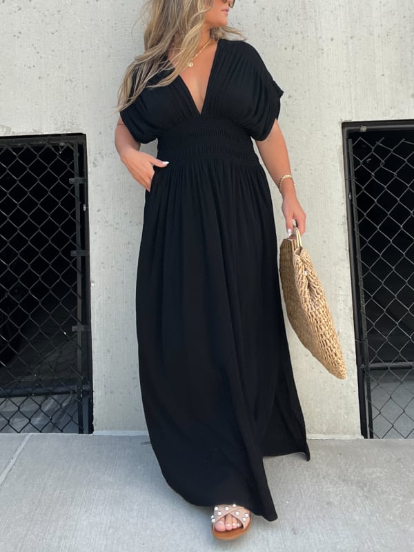Hot Sale 70% OFF💗New fashion Slit effortless long dress