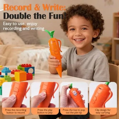 ✨2026 Spring special offer 49% off-🥕60-Second Voice Recorder with Playback & Audio Recorder Pen