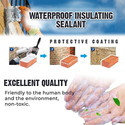 🔥Waterproof Insulating Sealant（Gift Free Brushes）