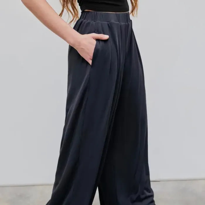 🎉Hot Promotion 50% OFF🛍️High Elastic Casual Stretchy Wide Leg Pants