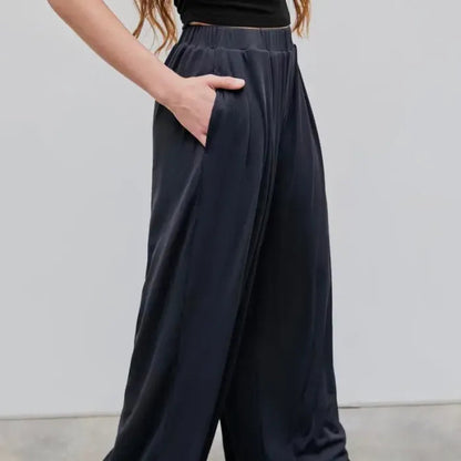 🎉Hot Promotion 50% OFF🛍️High Elastic Casual Stretchy Wide Leg Pants