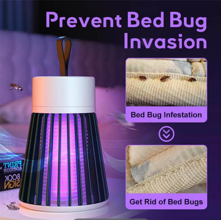 🎯🦟 Zap-X Portable Insect Killer — Indoor & Outdoor Bug Zapper, Fly & Mosquito Trap