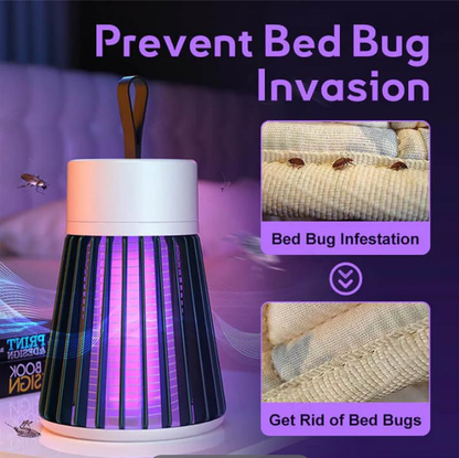 🎯🦟 Zap-X Portable Insect Killer — Indoor & Outdoor Bug Zapper, Fly & Mosquito Trap