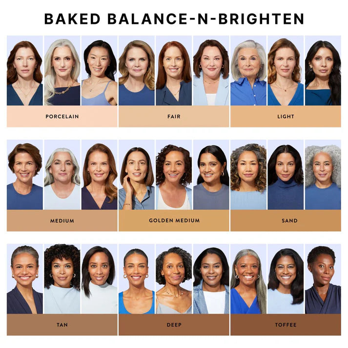 Tuscan Dreams Holiday Baked Starter Kit (4PC)-- Full Face Makeup Palette, Foundation with Limited Edition Brushes