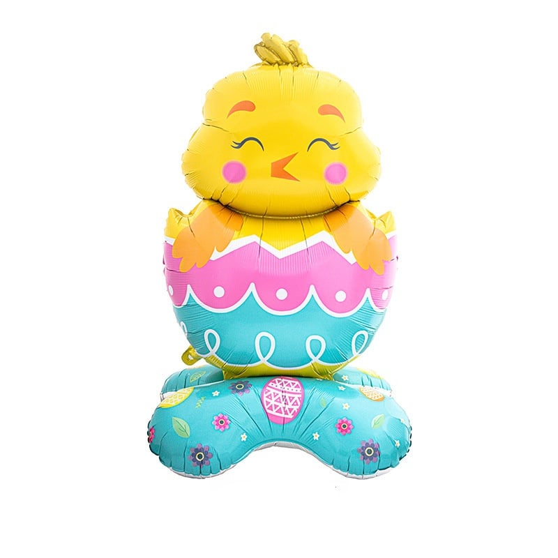 🎁EASTER HOT SALE – 49% OFF!!🐰🎉3Giant 3D Standing Bunny Balloon Self-Supporting Festive Cheer