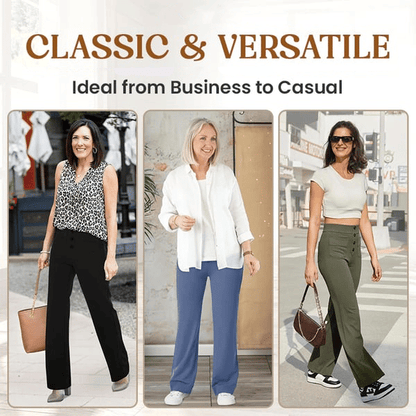 Big Sale 50%OFF⚡All-Rounder Trousers🔥Women's Casual High Stretch Waist Pants