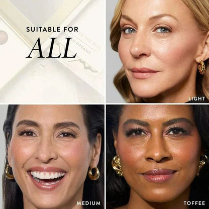 Tuscan Dreams Holiday Baked Starter Kit (4PC)-- Full Face Makeup Palette, Foundation with Limited Edition Brushes