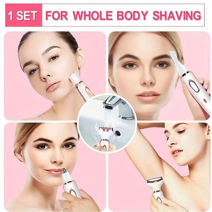 4-In-1 Electric Cordless Lady Body Hair Shaver