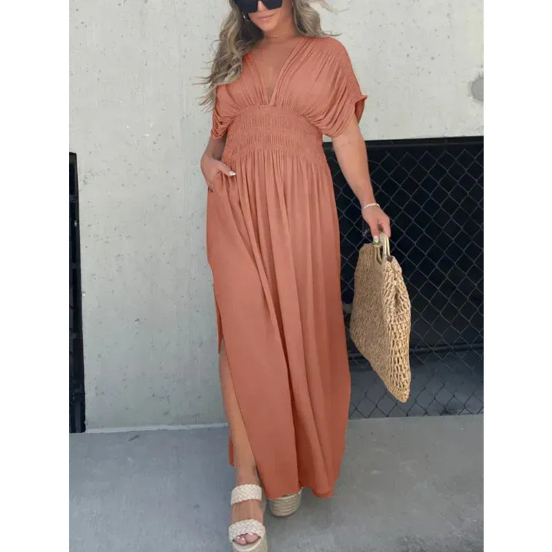 Hot Sale 70% OFF💗New fashion Slit effortless long dress