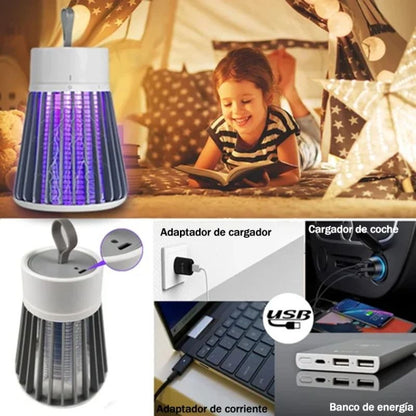 🎯🦟 Zap-X Portable Insect Killer — Indoor & Outdoor Bug Zapper, Fly & Mosquito Trap