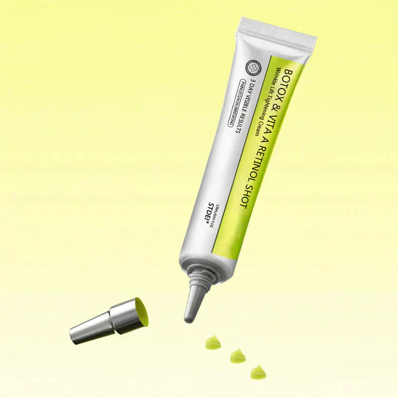 𝑶𝒇𝒇𝒊𝒄𝒊𝒂𝒍 𝑺𝒕𝒐𝒓𝒆👍| Regain youthful skin nown 💫STDEI® BOTOX & VITA A RETINOL SHOT Wrinkle Lift Tightening Cream