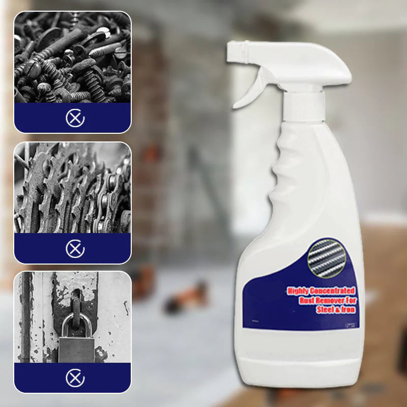 ⏳Time-Limited Special⏰Highly Concentrated Rust Remover for Steel & Iron – Deep-Acting, Effortless, and Metal-Safe