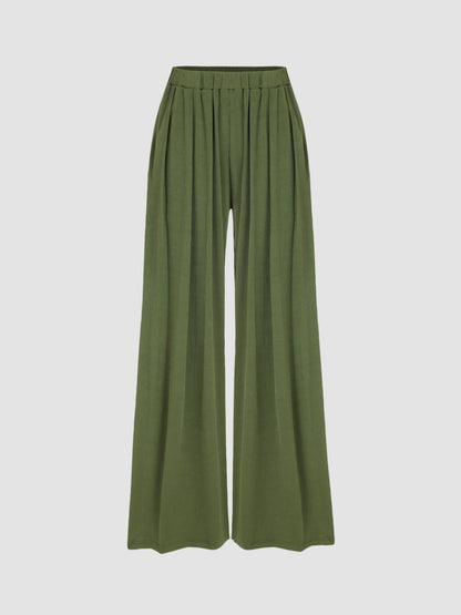 🎉Hot Promotion 50% OFF🛍️High Elastic Casual Stretchy Wide Leg Pants