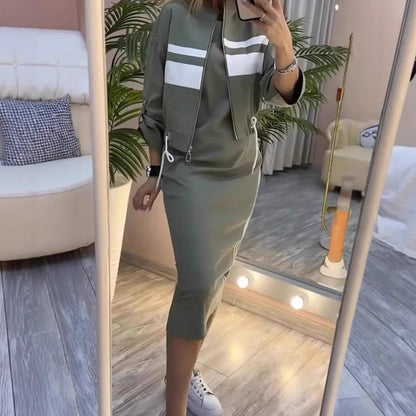 70% OFF🔥Limited Stock!🏷️ Women's Jacket & Skirt Set | Clearance Price