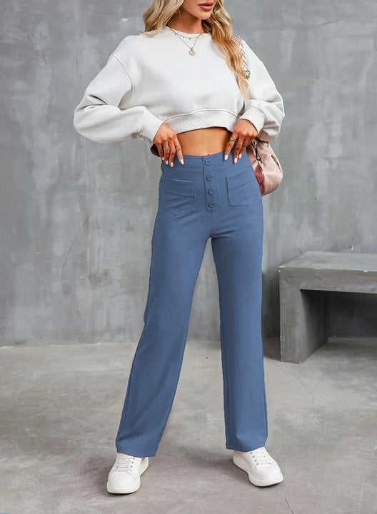 🔥BIG SALE 50%OFF🔥Women's Casual High Waist Stretch Pants