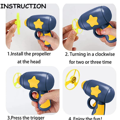 🔥7 piece set Interactive LED Flying Disc Launcher & Fetch Toy for Cats🐱