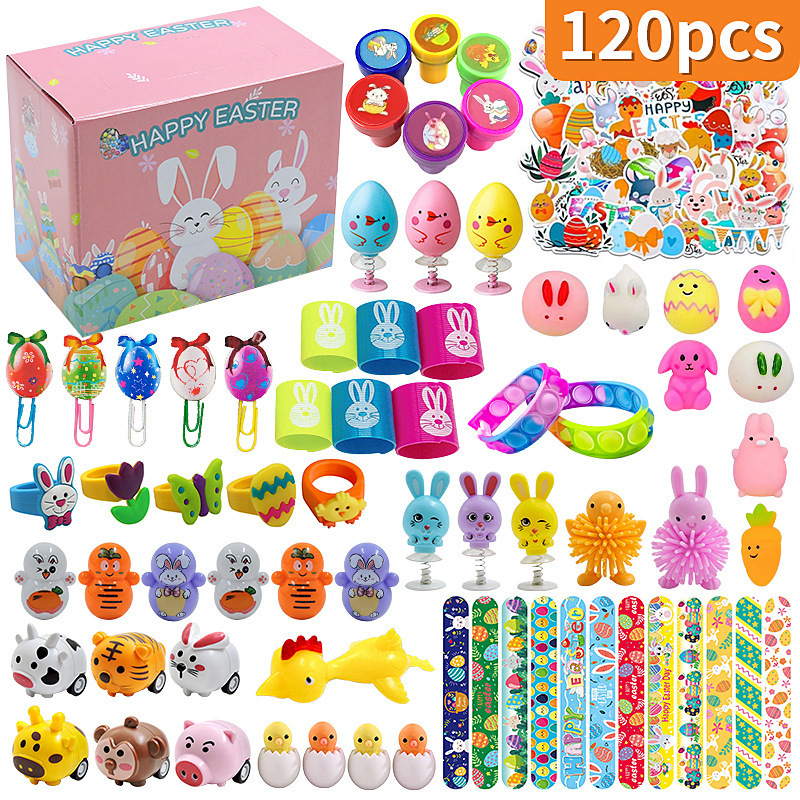 🎉 Kids Easter Eggs Prefilled with Toys | Perfect Egg Hunt Kit/120pcs