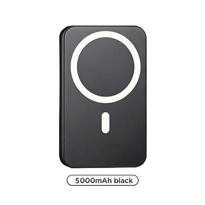 🔋 Magnetic Wireless Power Bank for iPhone – 5000mAh